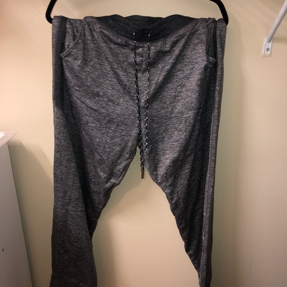 Gray joggers